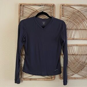 Patagonia Capilene Women's Long Sleeve Base Top - Dark Gray Light Weight